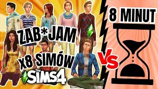 MUSZĘ ZABIĆ 8 SIMÓW w 8 MINUT ⏳ ! The Sims 4 Challenge 🙉