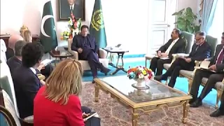 Royal Highness Princess Sarah Zeid of Jordan calls on PM