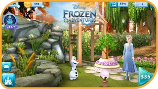 Disney Frozen Adventures - A New Match 3 Game (Castle Garden 14) | Jam City, Inc. | Puzzle | HayDay