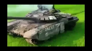 Great story of Russian tank migration