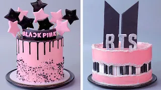 BLACKPINK vs BTS | The Most Beautiful Cake Decorating Ideas For Everyone | Perfect Cake by SO TASTY