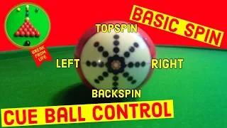 Snooker Basic Cue Ball Control