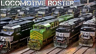 Custom NS Locomotive Roster Update - Modern HO Layout 2020