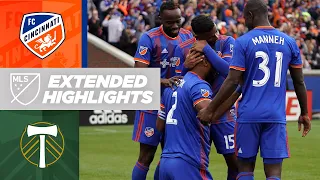 FC Cincinnati put on a Show in First Ever MLS Home Game | Extended Highlights