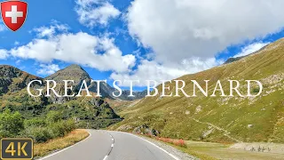 Driving Switzerland 🇨🇭 | Valais Alps to Grand St Bernard 4K Scenic Drive