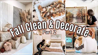 FALL CLEAN & DECORATE WITH ME 2023 {part 2} :: Fall Cleaning, Fall DIY & Decorating on a Budget