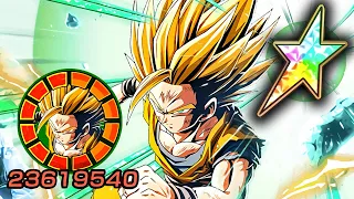 100% TEQ LR SUPER SAIYAN 2 GOHAN [LEVEL 10 LINKS] SHOWCASE! Dragon Ball Z Dokkan Battle