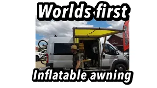 Worlds first inflatable awning by Daylodge : Overland Expo PNW