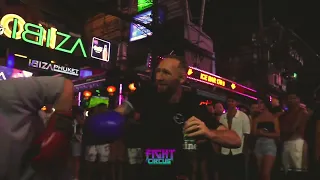 A Drunk Farang Vs Thai YouTuber on Bangla Road Street Fight