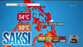 Matinding init, nararanasan sa ilang lugar sa bansa | Saksi