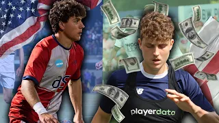 Pro Footballer Vs D1 Footballer: Day In The Life