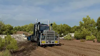 American Truck Simulator - Kenworth T900 River Crossing in Australia Map by Rob_Viguurs