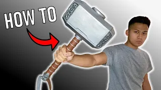 How to make MJOLNIR! - DIY Thor’s Hammer