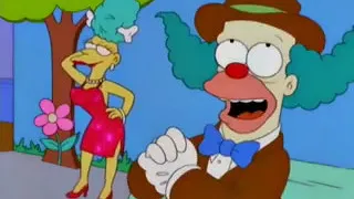 The Simpsons - Krusty's spinning bowtie
