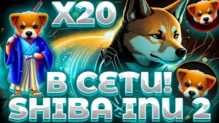 СРОЧНО! SHIBA INU 2 ВЫШЛА! SHIBA LAYER 2 В СЕТИ! SHIBA 2 ДАСТ 20X ЗА 24 ЧАСА!