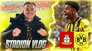 ADEYEMIS ERSTES TOR !! 😱🔥 LEVERKUSEN vs DORTMUND Stadionvlog