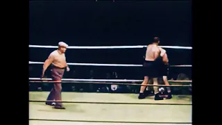 "Two Ton" Tony Galento vs All Tore - (27.7.1937) Colorized Fight Highlights