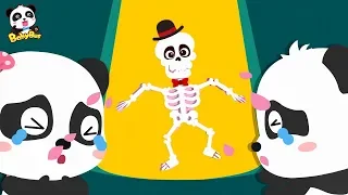 Baby Panda's Amazing Trip | Skeleton Dance | Learn Body Parts | Learning Video for Kids | BabyBus