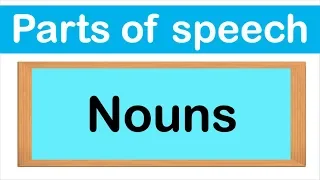 NOUNS | Definition, Types & Examples in 3 MINUTES | Parts of speech