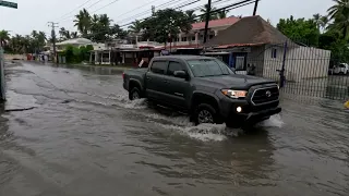 Tropical Storm Franklin Aftermath Punta Cana