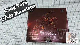 Cang Toys Chiyou-01 CT-01 FEROCIOUS Not Transformers Rampage Predaking | Unboxing | Transformation