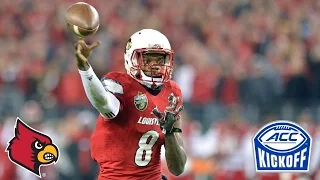 Louisville's Lamar Jackson Shows Off 2016 Touchdown Dance