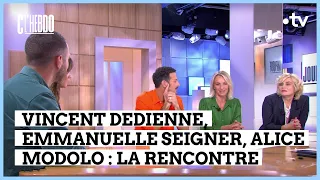 Vincent Dedienne, Emmanuelle Seigner et Alice Modolo - C l’hebdo - 23/09/2023