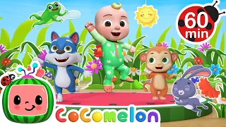 Jumping Around Song 🦘|  CoComelon Animal Time | Animals for Kids