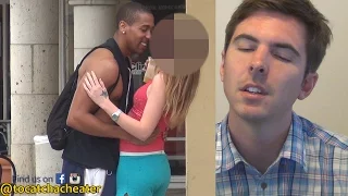 Guy's reaction to his Girlfriend Caught Cheating!