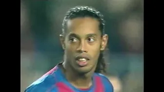 Ronaldinho vs Racing Santander - Home - La Liga - 2004/2005 - Matchday 20