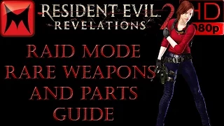 Resident Evil Revelations 2 Rare Rainbow/Purple/Red Weapons and Parts Farming Powerleveling Guide