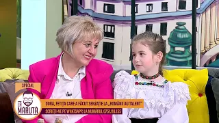 Dora, fetița care a făcut senzație la "Românii au talent"