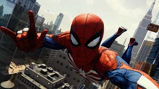 Spider-Man PS4 Web-Swinging, Music "Smells Like Teen Spirit" By Malia J
