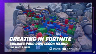 Creating In Fortnite - Building Your Own LEGO Island