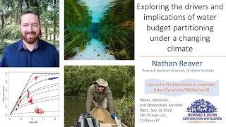 W3: Exploring the drivers and implications of water budget partitioning under a changing climate