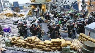 Dark Angels vs Death Guard, Warhammer 40k battle report