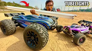 RC Modified Typhoon Car Vs RC JLB Cheetah Car Unboxing & Fight - Chatpat toy tv