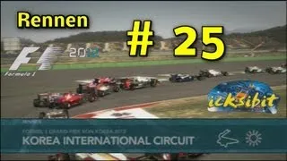 F1 2012 #25 Rennen Yeongam Korea GP Karriere Saison 1 Sauber