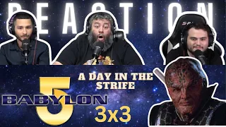 Babylon 5 Newbies React to 3x3 | A Day in the Strife | First Time Watching