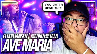 FIRST TIME HEARING Ave Maria - Floor Jansen & Marko Hietala - Raskasta Joulua 2019 REACTION!!