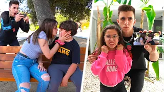 GRABO AL NOVIO DE MI HIJA BESANDOSE CON OTRA CHICA!! **lo deja**