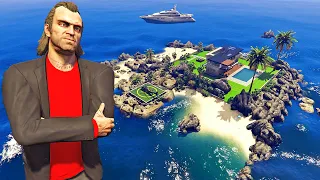 ترايفر أصبح تريليونير في جي تي أي 5 | GTA V Playing as A Trillionaire