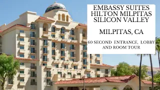 Embassy Suites by Hilton Milpitas Silicon Valley - Hotel, Lobby and Room Tour