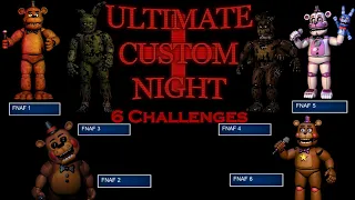 Ultimate Custom Night Plus - 6 Challenges (FNAF 1-6)