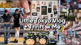 Little Tokyo Vlog + THRIFT WITH ME ^‿^