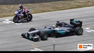 Duel Formula 1 VS Moto GP