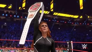 WWE 2k22 Lacey Evans vs. Becky Lynch - Raw Women's Title Match: WWE MAIN EVENT