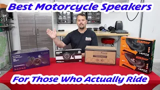 What are the best motorcycle speakers for someone who actually rides their Harley Davidson?