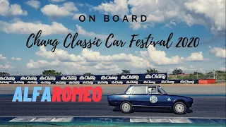 60s Chang Classic Car Festival on board with Alfa Romeo Berlina