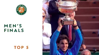 Top 5 Men's Finals - Roland-Garros